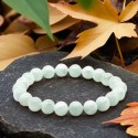 Bracelet Pierre De Lune Verte (Garniérite)