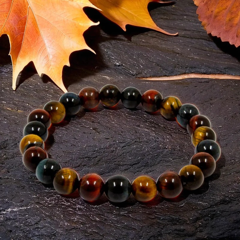 Bracelet Œil De Tigre-Faucon-Taureau