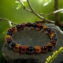 Bracelet Œil De Tigre-Faucon-Taureau