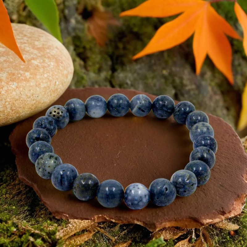Bracelet Corail Bleu