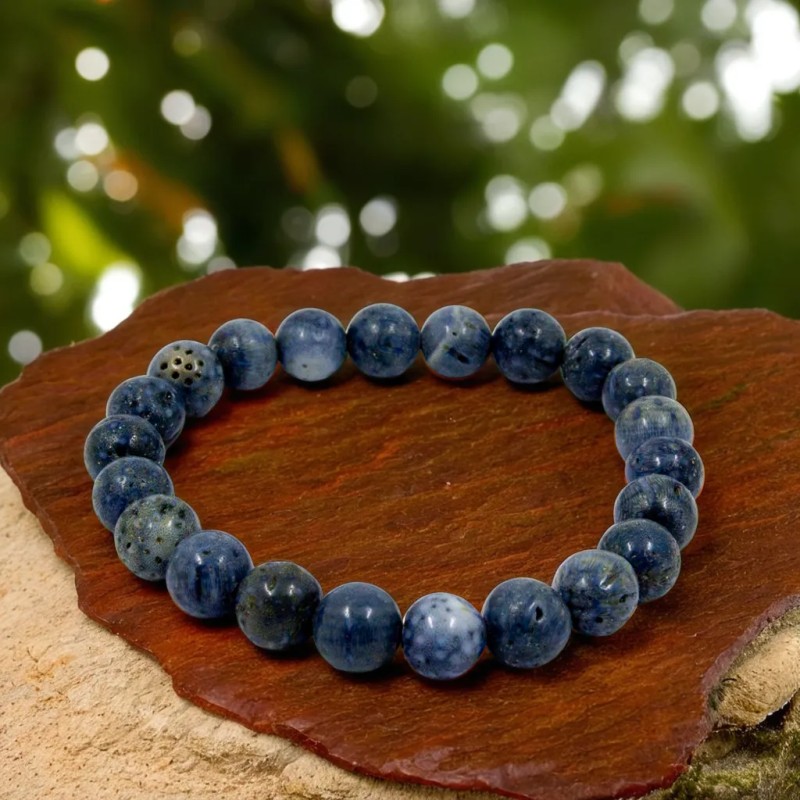 Bracelet Corail Bleu