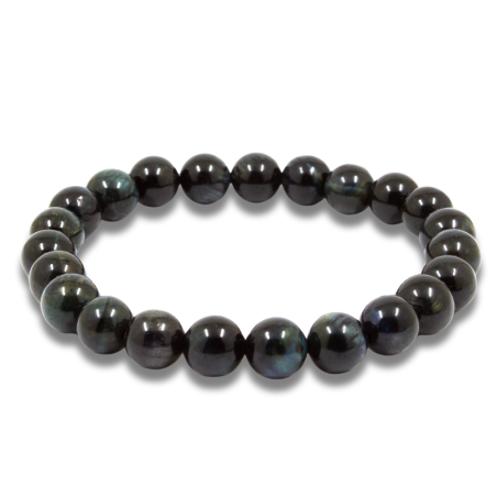 Bracelet Œil De Faucon Bleu Foncé