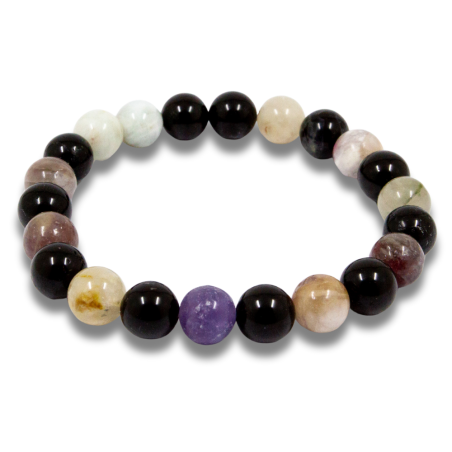 Bracelet Tourmaline Multicolore