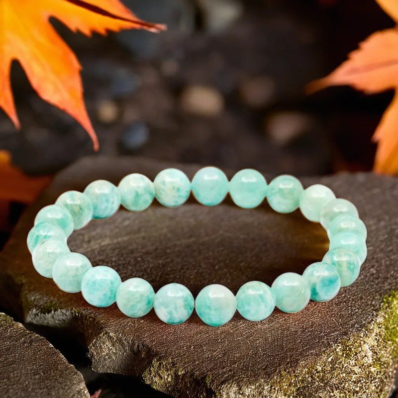 Bracelet Amazonite Verte