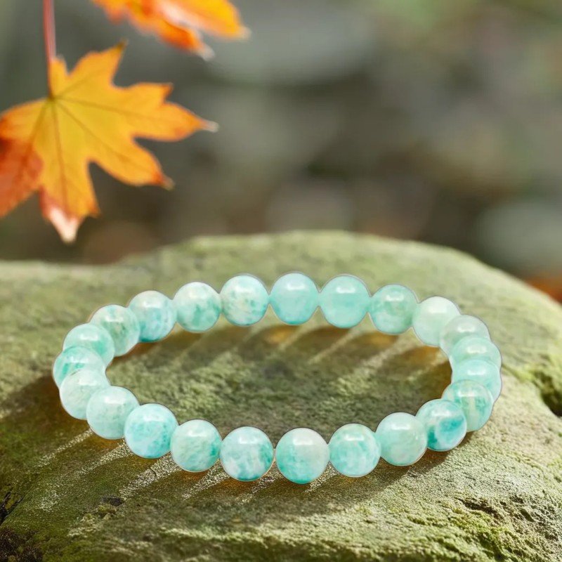 Bracelet Amazonite Verte