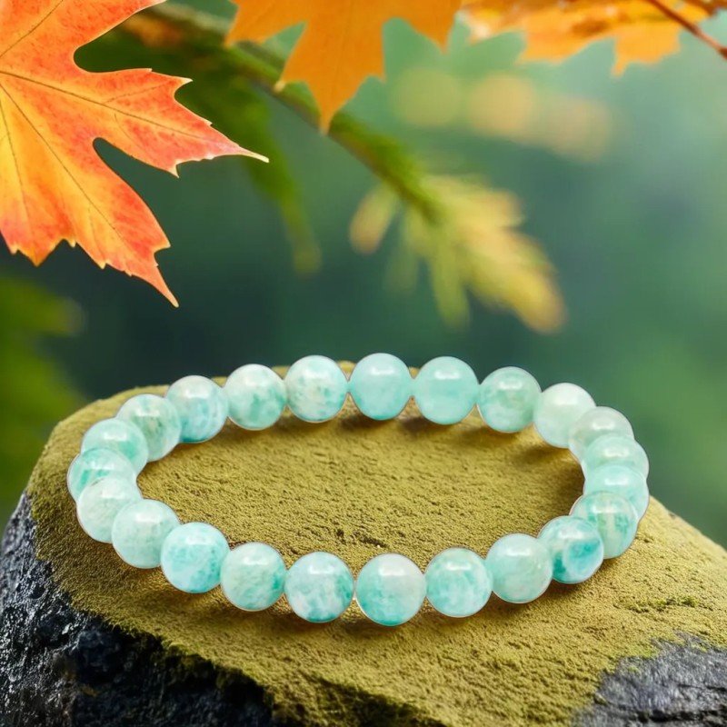 Bracelet Amazonite Verte