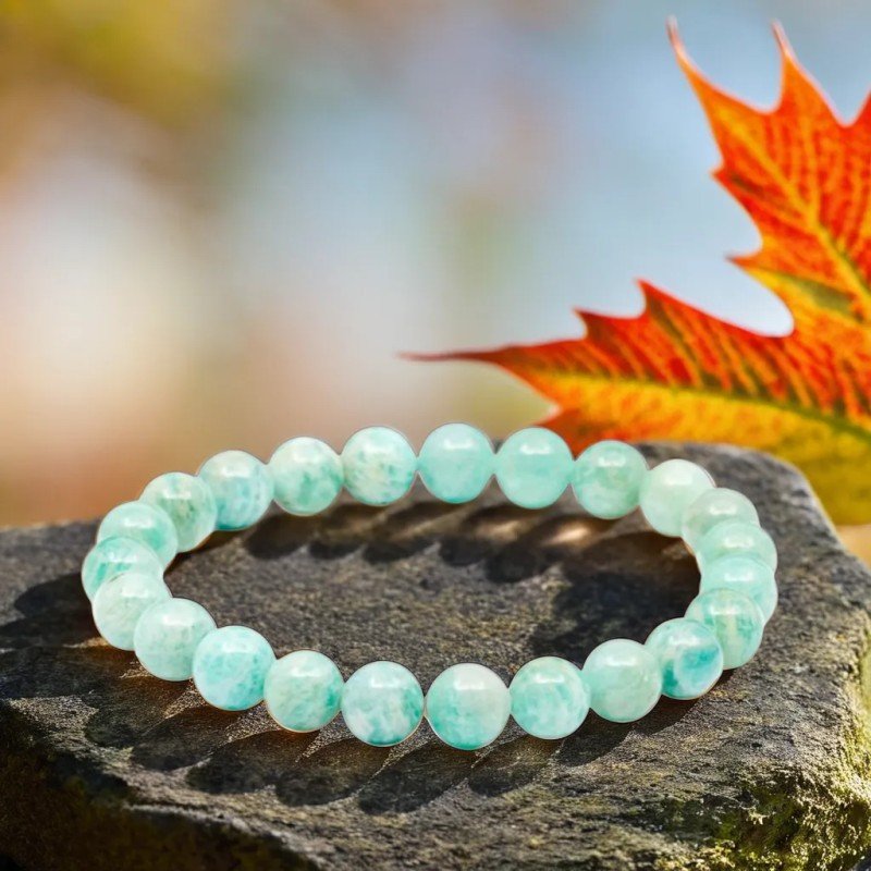 Bracelet Amazonite Verte