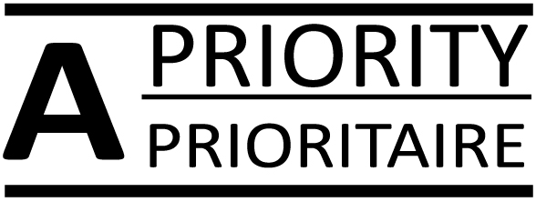 logo poste prioritaire A
